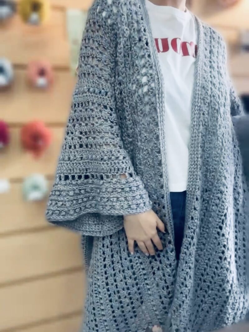 PROYECTO KIMONO MERAKI | GUIA DE TEJIDO PARA 2 VERSIONES! Incluye: videos tutoriales + paso a paso escrito + gráfico de puntos