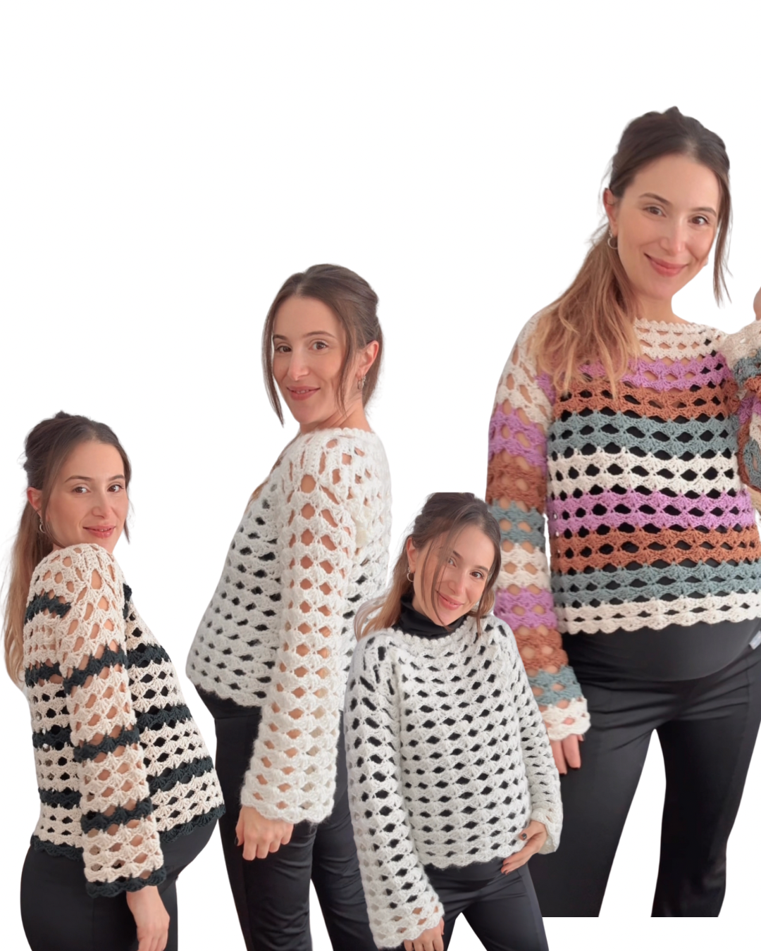 PROYECTO SWEATER VITAMINA | CURSO ONLINE! Incluye: videos tutoriales + apuntes escritos y MOLDE del diseño
