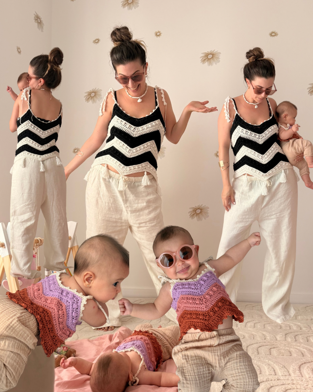 PROYECTO MUSCU MAR | GUIA DE TEJIDO ONLINE: Incluye 7 videos tutoriales + gráfico y molde imprimible